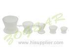 No-Stick Mixing Cups Silicone Washable For Repeated Use Plastic Materials