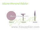 Silicone Diamond Polisher Teeth Polisher , Tungsten Carbide Bur