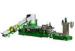 PP film granulator with Water ring hot cutting die for plastic recycling material