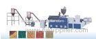 WPC Conical Twin Screw Plastic Pelletizer Machine For Granules Making