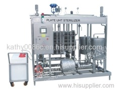 plate type UHT sterilizer pasteurizer for juice dairy drinks