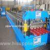 380V 50Hz Steel Tile Roll Forming Machine with Compture Control System / Cr12mov Blade