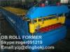 C & Z Purlin Machine YX840 Roof Panel Roll Forming Machine With Colore Steel Plate
