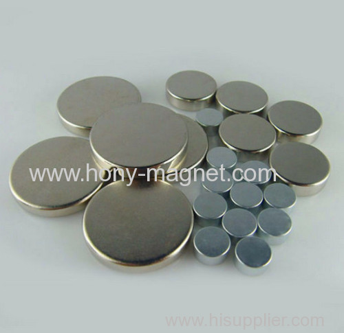 Cylinder or Disc Sintered Neodymium Magnets Wholesale