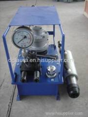 Reasonable structure mining pneumatic anchor cable tensioning machine