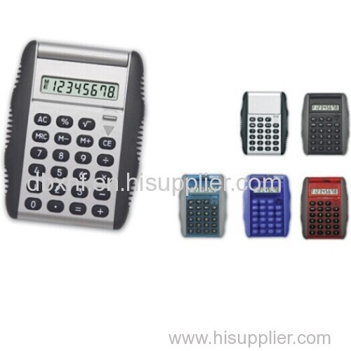 8 Digits Colorful Promotional Calculator With Cover