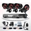 H.264 Wireless Home CCTV Camera Kits 600TVL IR HMDI 4 Camera Security System