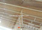 Customized Wall Decoration Wood Grain MDF Board With White Caved Line