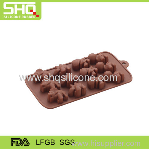 New design different shape silicone baking molds