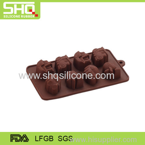 Fashionable silicone chocolate mould