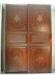 interior wooden Embossed / Carved Plastic Sliding Door with PVC skin
