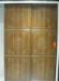 Wood Grain MDF PVC Uptake Wardrobe Plastic Sliding Door 850mm *18mm