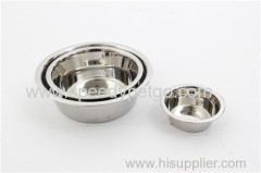 stainless steel pet bowl