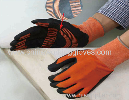 Foam Nitrile Coated Gloves