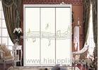 Custom Printed Kitchen Cabinet / Wardrobe Interior Sliding Door With ISO9001