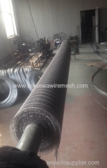 mesh cladding for building woven wire drapery