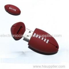Football shape USB Flash drive for sport fans