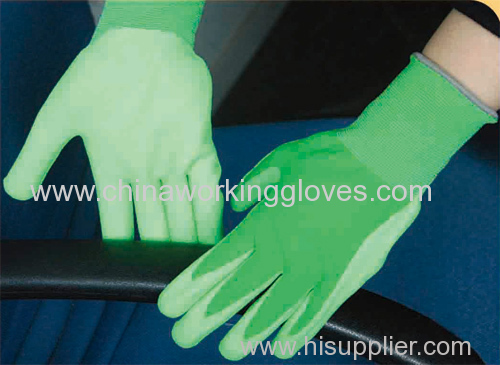 Foam Nitrile Coated Gloves