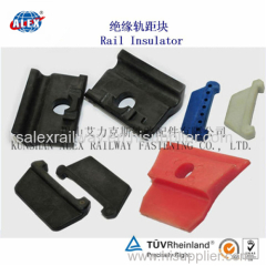 Railway Insulator for Railway Fastening System/PA66 Railway Insulator/Railway Rail Insulator Manufacturer