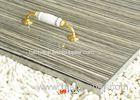 Custom Wood Grain Melamine High Gloss UV MDF Board For Bedroom Furniture