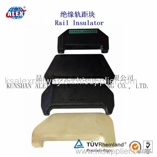 rail fastener railway insulatoar/China Manufacture rail insulator/Supplier of rail liner/rail insulator for UIC60 UIC54