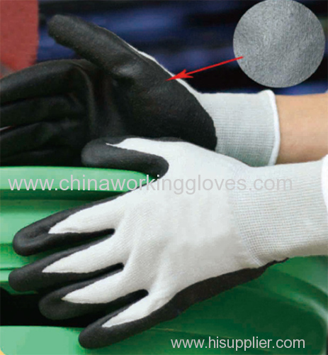 Foam Nitrile Coated Gloves