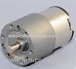 High precision punched housing 12 volt worm gear motor 37mm copper windings