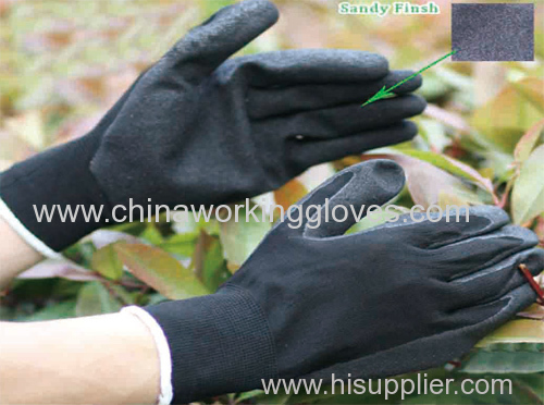 Sandy Nitrile Coated Gloves