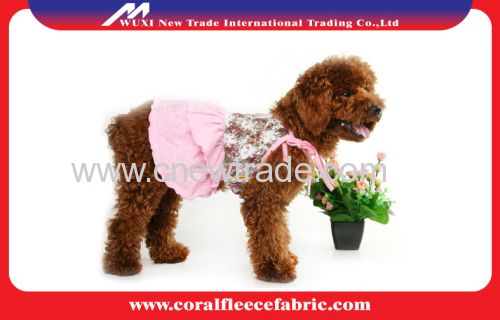 Luxury Paris Lolita dog Skirt for small dog and Teddy