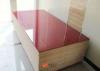 Red Painted Sparkling Silver 20mm / 25mm MDF Particle Board For Interior Decoration