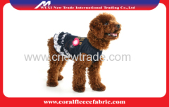 Pink Knitted Denim Cute Pet Clothes for Princess Girl Dog