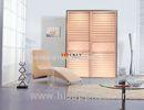 Modern Solid Wood / Plastic Partition Sliding Door for Cabinet / Wardrobe