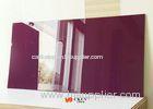 Environmental Health Purple UV Coated MDF Board For Shop Display Cabinet