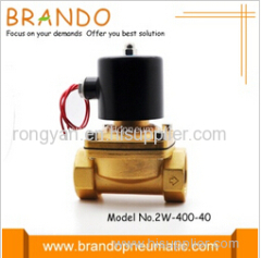 2w400-40 Dc 12v 1.5 Inch Solenoid Valve