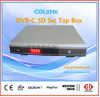 digital set top box dvb-c for cable tv