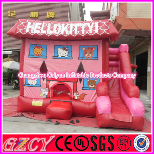 Hello Kitty Jumping House With Slide