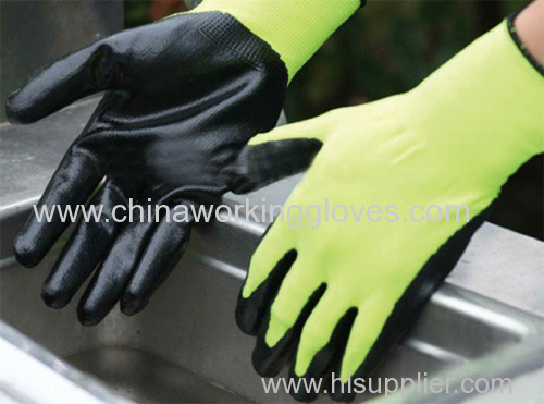 Smooth Nitrile Coated Gloves