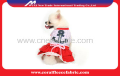 2015 new spring and Summer hot style navy girl dog dress