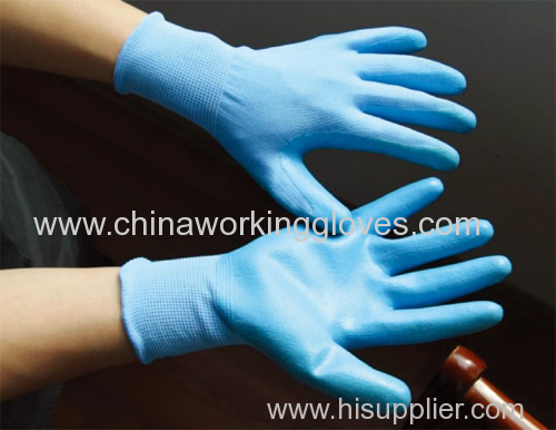 Smooth Nitrile Coated Gloves