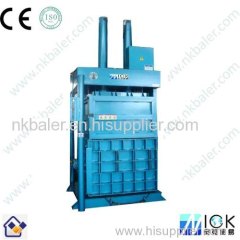 waste paper baler machine by Nick company