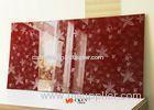 White / Red / Black Embossed 3D MDF Board Interior Decorative Wall Panels