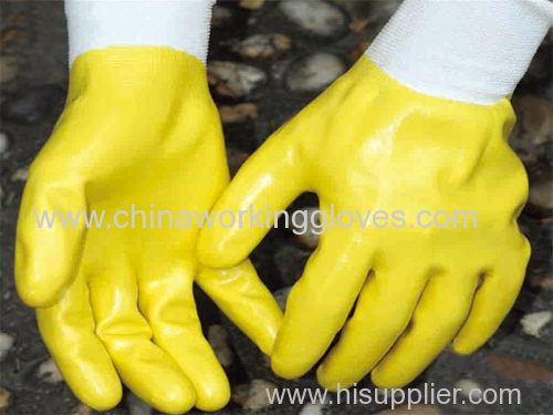 Smooth Nitrile Coated Gloves