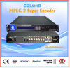 Mpeg2/H.264 HD single encoder AV HDMI in with IP udp spts unicast multicast out