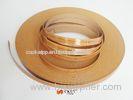 Decorative Yellow Wood Veneer Furniture Edge Banding Strip High Temperature Resistant