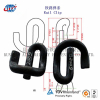 Pandrol E Clip OEM In China/E1609/1809/2007/E2055 Clilp/Rail Fastener E Clip of Railroad Construction/Elastic Rail Clip