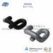 elastic rail clip for railroad construction, railway clip for rail fasteners, Pandrol fastening system rail clip E clip