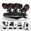 600TVL IR 4 Channel Full D1 CCTV DVR Video Surveillance System For Home