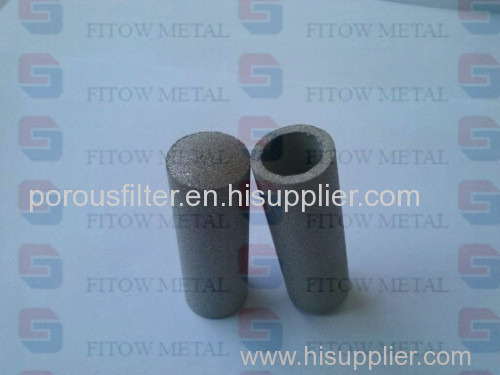 Cartridge type porous seamless powder sintered metal filter
