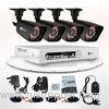 1/4" Color CMOS 900TVL IR LEDs 4CH DVR HDMI Outdoor Surveillance Camera Kit