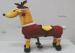 Lovely Childrens Deer Mechanical Animal Rides Funny Walking Animals with Wheels